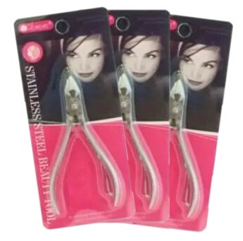 Kit c/3 Un - Alicate Para Cutícula Prateado - IM image 1