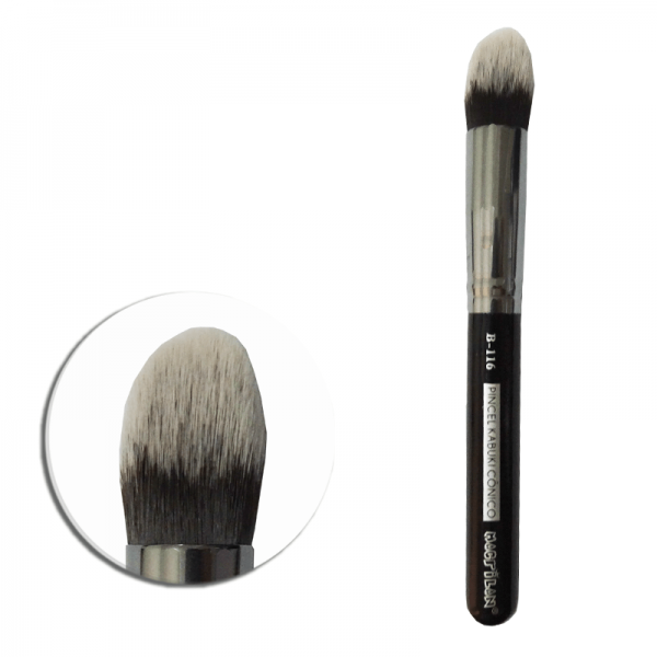 Pincel Profissional Kabuki Cônico Macrilan Linha B - B116 image 1