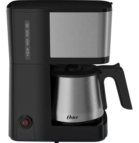 Cafeteira Elétrica 1,2 Litros Ocaf650 Com Jarra Inox Oster Cor Preto