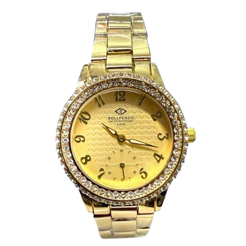 Relógio Bollfendo Bella Cristal prova dagua cores variadas ... image 1