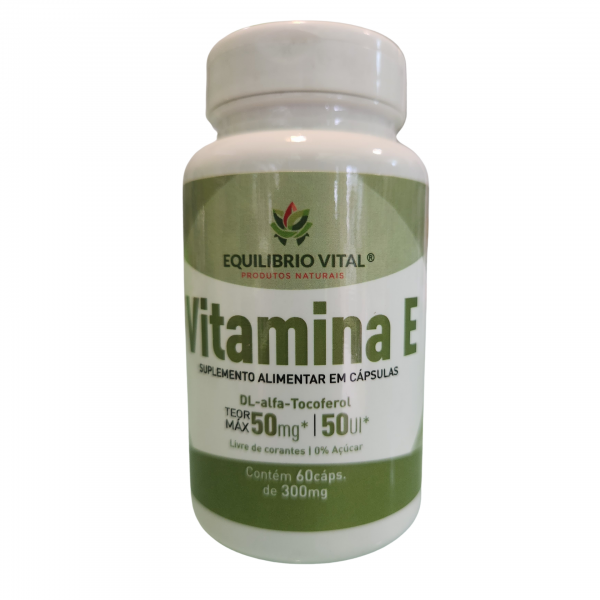 Vitamina E 240mg 60 cápsulas Equilíbrio Vital image 1