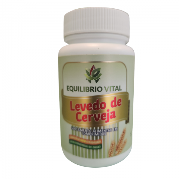 Levedo de Cerveja 400 comprimidos 500mg Equilíbrio Vital image 1