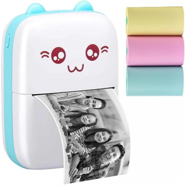 Mini Impressora Termica Portatil Gatinho image 1