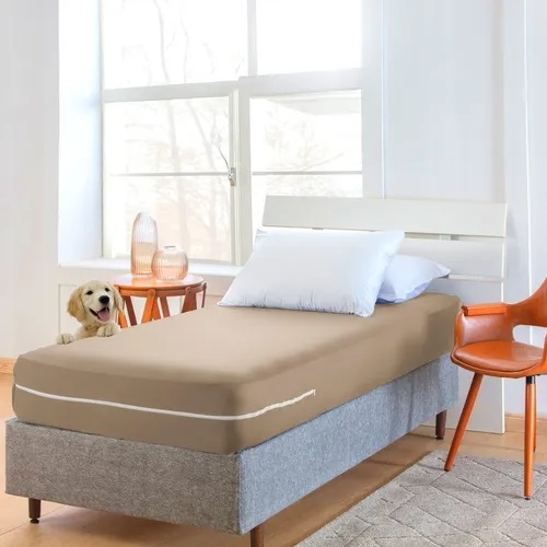 Capa De Colchão De Malha Garmatura 55 Cor Azul-marinho