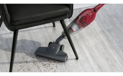 Aspirador De Pó Vertical 2 Em 1 Electrolux Stk13 Power Speed Vermelho 110v