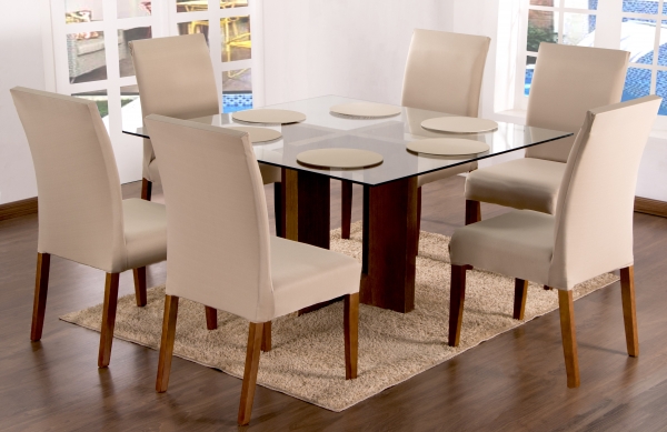 Capa p/ Cadeira c/ Elástico 04 Lugares image 1