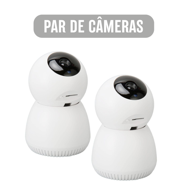2 Câmeras de Segurança com Suporte p/ Parede ou Mesa Wi-Fi... image 1
