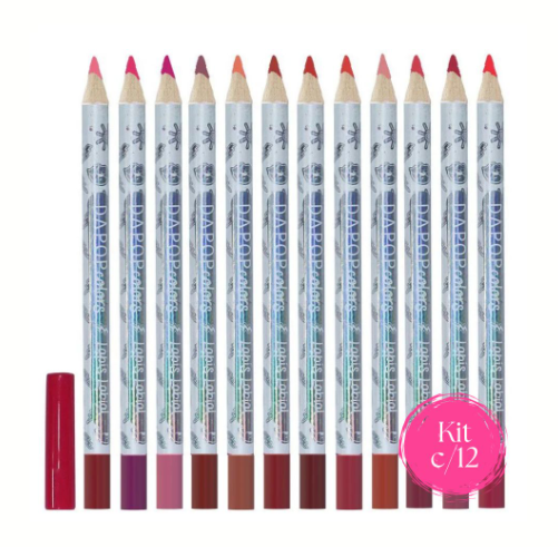 Kit c/12 - Lápis Labial - MK1020 - Dapop image 1