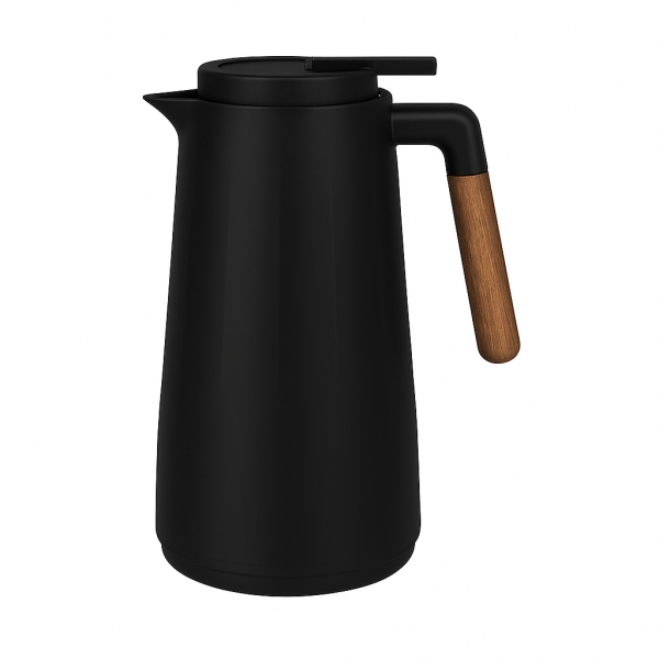 Jarro Garrafa Térmica Cabo em Madeira 1 Litro image 1