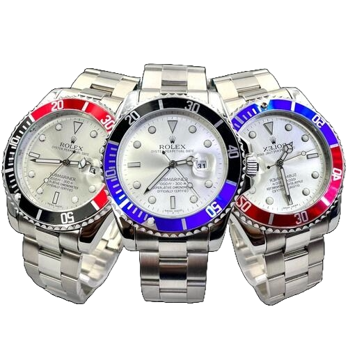 Relógio Rolex Submariner 3 Peças linha Gold a prova dagua image 1