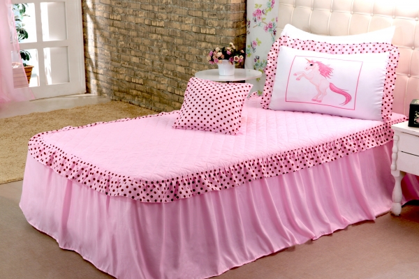Colcha Solteiro Unicórnio 03 Peças image 1