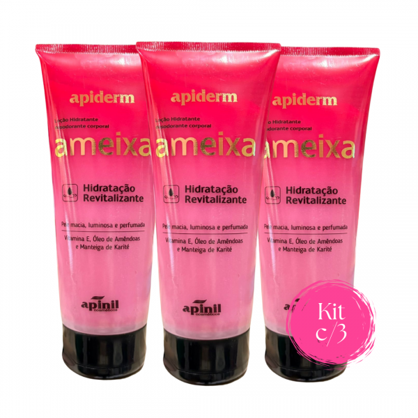 Kit c/3 - Loção Hidratante Bisnaga Apinil - Ameixa image 1