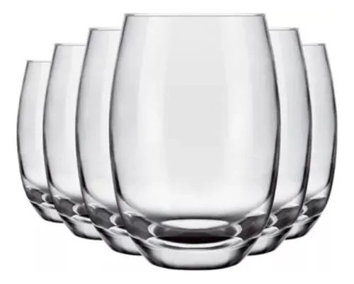 Jogo Com 6 Copos De Vidro Aruba 475ml Gamma image 1