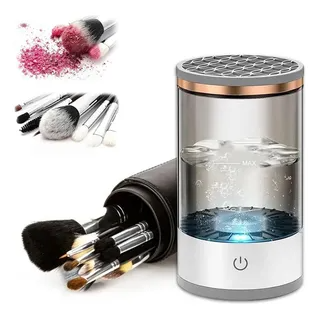 Lavador Limpador De Pinceis Maquiagem Automático Elétrico ... image 1
