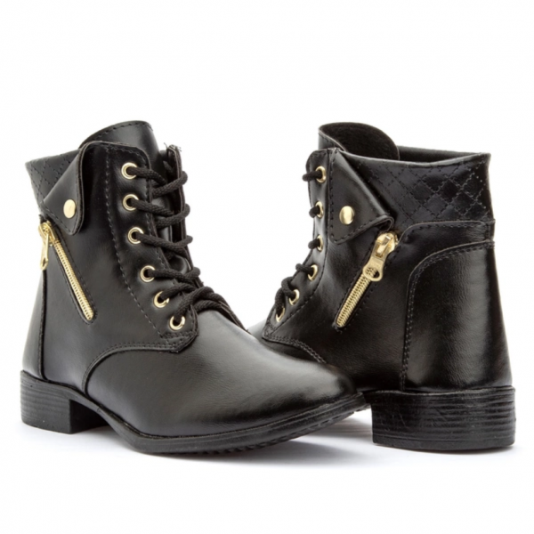 Bota Feminina Casual c/ Zíper image 1