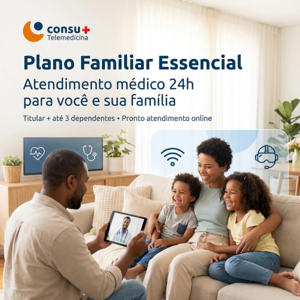 Telemedicina Familiar Essencial - Plano Anual image 1