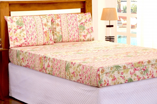 Lençol Microfibra Avulso Casal Estampas Diversas image 1