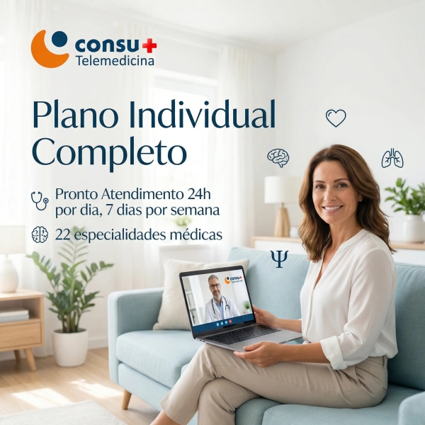 Telemedicina Individual Completo - Plano Anual image 1