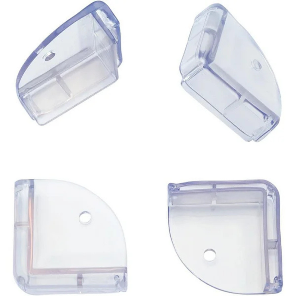 Protetor de Quina Transparente Contém 4 Unidades image 1
