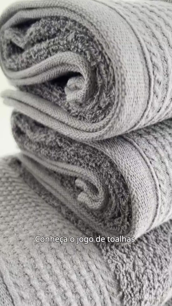 Jogo De Toalhas Buddemeyer Brisa Banho 5 Peças