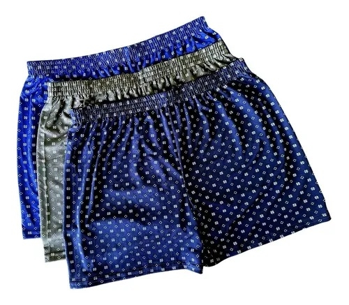 Kit 3 Samba Canção De Liganete Cueca Short Malha Fria Pijama