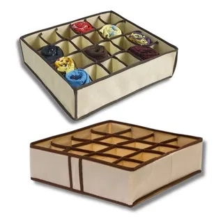 Kit 2 Organizador Colmeia Organizador Roupa Íntima 24 Nichos