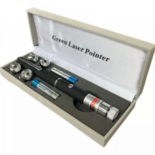 Caneta Laser Verde Forte Alcance Recarregável image 1