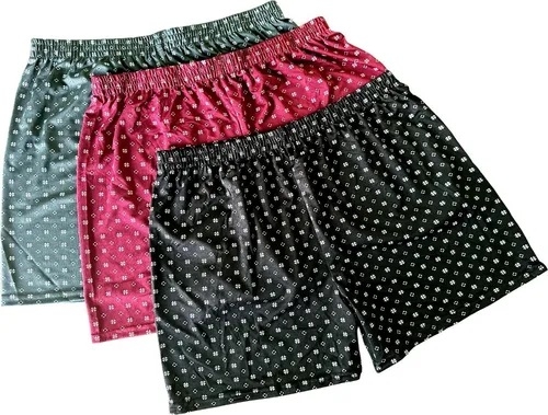 Kit 3 Samba Canção De Liganete Cueca Short Malha Fria Pija... image 1